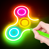 Draw Finger Spinner Apk