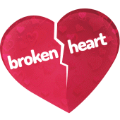 Broken heart in 4K Apk