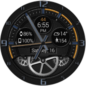 Bold Gears HD Watch Face Apk