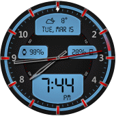 Chrome LED HD Watch Face Apk