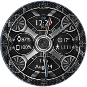 Mesh Gears HD Watch Face Apk