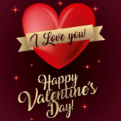 Valentine Day Greeting GIF. Apk