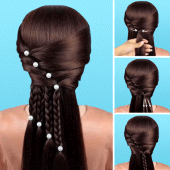 Hairstyles step by step easy,  Apk