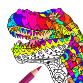 Adult Dinosaur Coloring Pages Apk