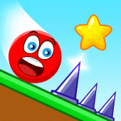 Red Ball Roller Apk