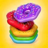 Donut Stack Sort Apk