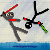 Stickman Fighting games - 2 player Warriors Games Apk