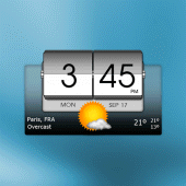 3D Flip Clock & Weather Apk