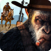 Angry Gorilla Cowboy Survival Apk