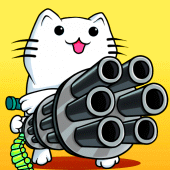 Cat shoot war: offline games Apk