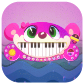 Pink Bear Piano Sound Music Apk