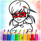 Ladybug Coloring Book for kids Apk