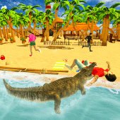 Hungry Wild Crocodile Attack3D Apk