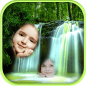 Waterfall Dual Photo Frames Apk