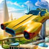 Flying taxi simulator Apk