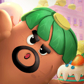 Fruit Merge Saga : Sky Island Apk