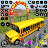 School Bus Coach Driver Games Apk