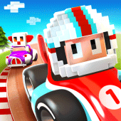 Blocky Racer - Endless Racing Apk