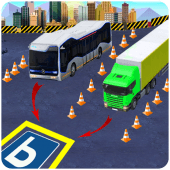 Big Gear Truck nd Bus Parking Apk