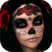 Day of the Dead Skull Makeup Apk