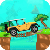 2D Jeep Racing Adventure Apk