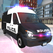 American Police Van Driving Apk