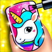 Nail Salon Game Girls Nail art Apk