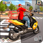 Pizza Delivery Boy Bike Games Apk