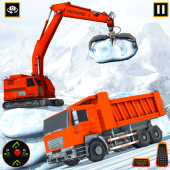 Snow Excavator Simulator Game Apk