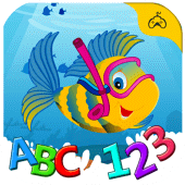 Baby Panda Fishing for Kids : Fish School Apk