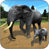 Wild Elephant Family Simulator Apk