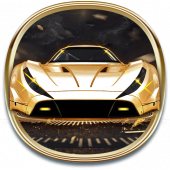 Gold Luxury Car Theme Apk