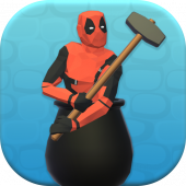 Get over it PvP: Hammer hit Apk