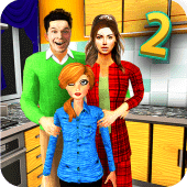 Happy Family Life Dad Mom - Virtual Housewife 2 Apk