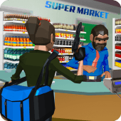 Supermarket Robbery Crime City Mafia Robbery Games Apk