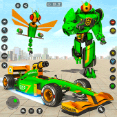 Dragonfly Robot Car War Game Apk