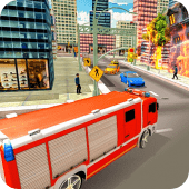 Firetruck Rescue American Airplane Apk