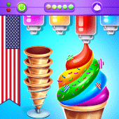 Icecream Cone Cupcake Baking Apk