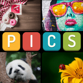 Which Pics Quiz - 4 Pics 1 Word Free Game 2019 Apk