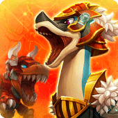 Dino War Brachio VS Tyranno Apk