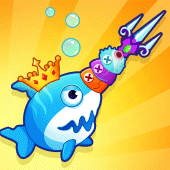 Shark vs Fish .io-Hungry World Apk