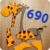 690 Puzzles for preschool kids Apk