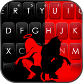 Angel Devil Girls Keyboard Background Apk