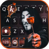 Anonymous Romance Keyboard Background Apk