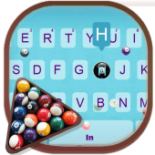 Billiard Snooker Ball Keyboard Theme Apk