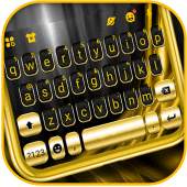 Black Gold Luxury Keyboard The Apk