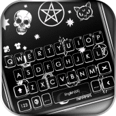 Black Magic Doodle Keyboard Th Apk