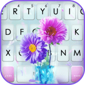 Bright Flower Keyboard Background Apk