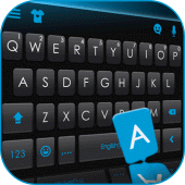 Classic Blue Business Keyboard Theme Apk