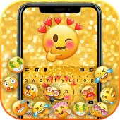 Cool Emojis Gravity Keyboard Background Apk